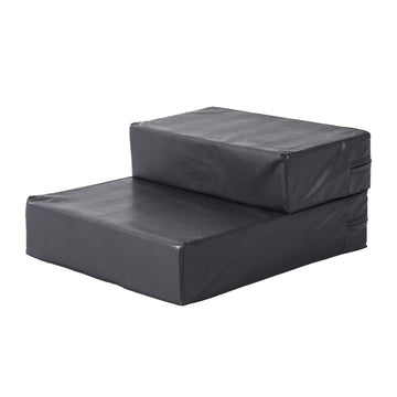 Dierentrapmat - PU-leer | Kleur: Zwart | Afmetingen: 15.35x26.38x3.94 cm