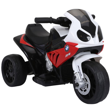 Elektrische kindermotor - BMW driewieler | Kleur: Rood | Afmetingen: 14,56x25,98x17,32 cm