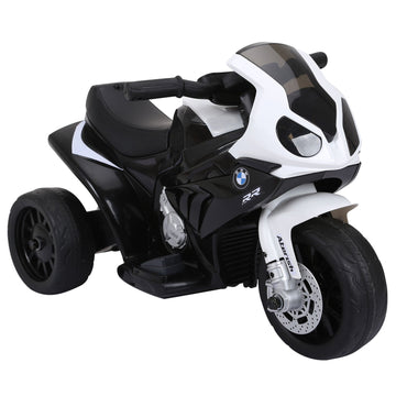 Elektrische BMW kindermotorfiets | Kleur: Zwart | Afmetingen: 14.56x25.98x17.32 cm