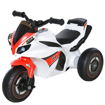 Loopauto voor kinderen - Politieauto | Kleur: Wit | Afmetingen: 15.35x29.13x18.89 cm