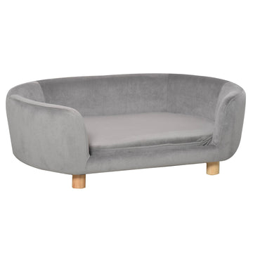 Dierenbank voor hond en kat | Kleur: Grijs | Afmetingen: 33.85x21.65x12.99 cm