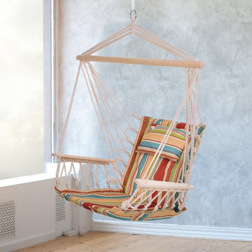 Hangstoel met kussen - Polyester | Kleur: Multicolor