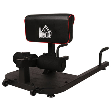 Knie-trainer voor sissy squats, sit-ups en push-ups | Kleur: Zwart | Afmetingen: 50x97x45.5 cm