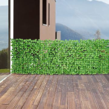 Kunsthaag met zoete-aardappelbladeren | Kleur: Groen