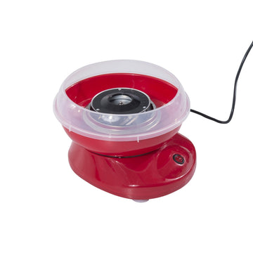 Suikerspinmachine - Katoensuikerspinmaker | Kleur: Rood | Afmetingen: 26x27x18 cm