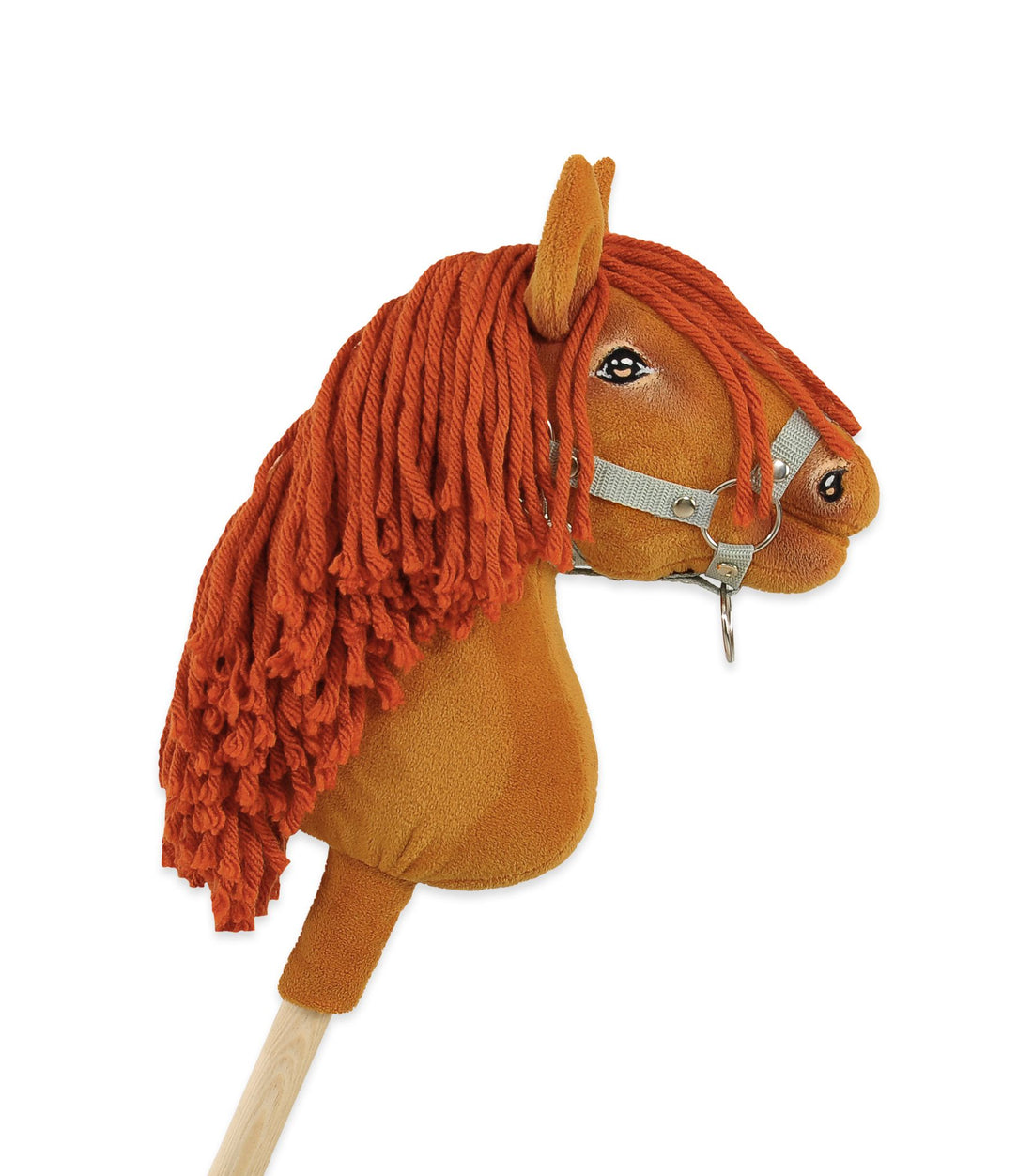 Super Hobby Horse - stokpaard - handgemaakt, duurzaam & realistisch, kastanjebruin