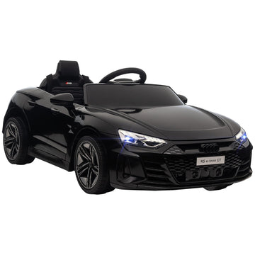 Elektrische kinderauto met afstandsbediening | Kleur: Zwart | Afmetingen: 58x103x41 cm