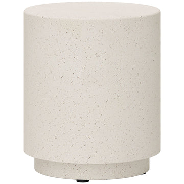 Betonlook bijzettafel - Wit | Kleur: Wit | Afmetingen: 37x37x43 cm