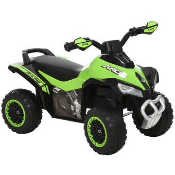Kinderloopauto - Buggy met muziek en licht | Kleur: Groen | Afmetingen: 38x67.5x44 cm