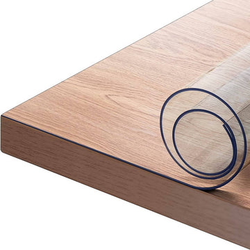 Transparante PVC tafelbeschermer 2 mm | Transparant | 100x180 cm