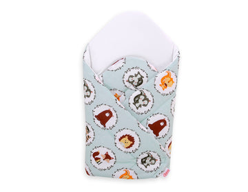 Baby nest, babynestje, extra verstevigd comfort – Mint Dieren – ademend en veilig katoen