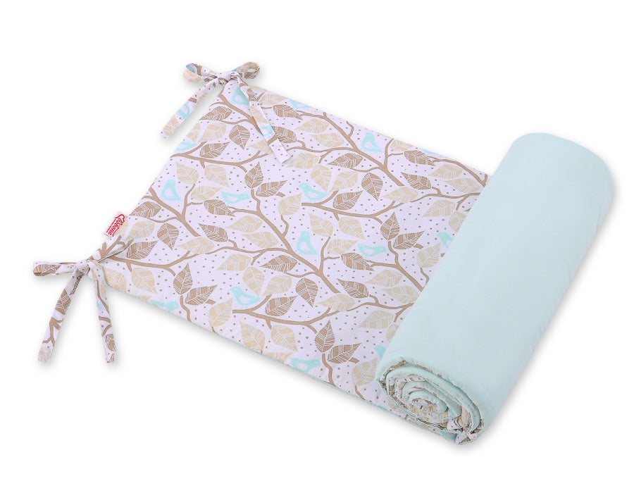 Spjälsängsskydd - sängkant - antiallergisk, andningsbar och säker för spädbarn