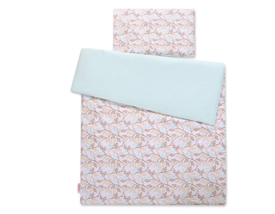 Baby beddengoed set, wiegbeddengoed, 100% katoen – zacht & huidvriendelijk – 2-delig – 135x100 cm