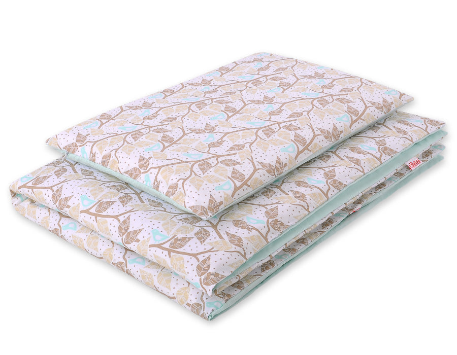 Baby beddengoed set, wiegbeddengoed, 100% katoen – zacht & huidvriendelijk – 2-delig – 135x100 cm