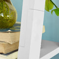 moderne 5-laags ladderplank boekenkast-houtopslag displayplanken-wandplank