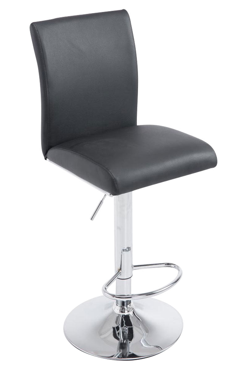 Barkruk Kunstleer - Kruk - Hoogteverstelbaar - Comfort en Stijl Kleur zwart