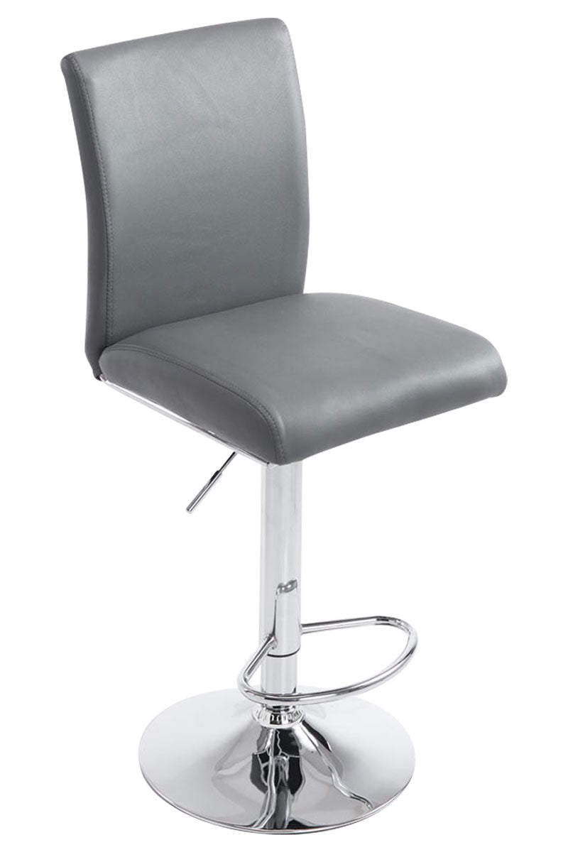 Barkruk Kunstleer - Kruk - Hoogteverstelbaar - Comfort en Stijl Kleur crème