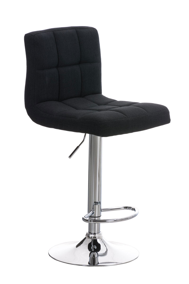 Comfortabele Barkruk - Verstelbare Kruk - 360° Draaibare Zitting, Hoogste Zitcomfort Kleur zwart
