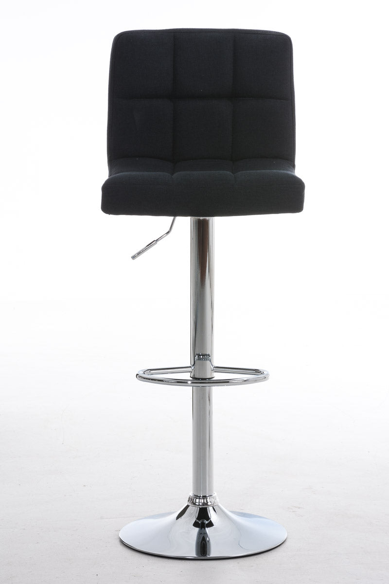 Comfortabele Barkruk - Verstelbare Kruk - 360° Draaibare Zitting, Hoogste Zitcomfort Kleur zwart