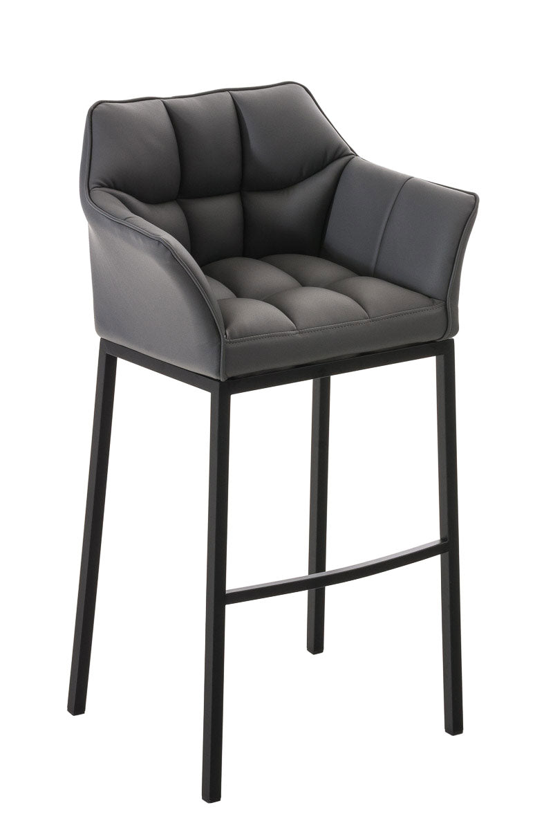 Comfortabele Barkruk - Stijlvolle Zitkruk - Elegant Design, Onderhoudsvriendelijk Kleur grijs