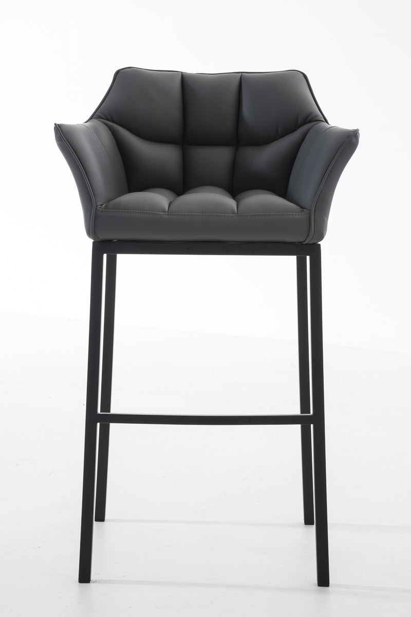 Comfortabele Barkruk - Stijlvolle Zitkruk - Elegant Design, Onderhoudsvriendelijk Kleur grijs