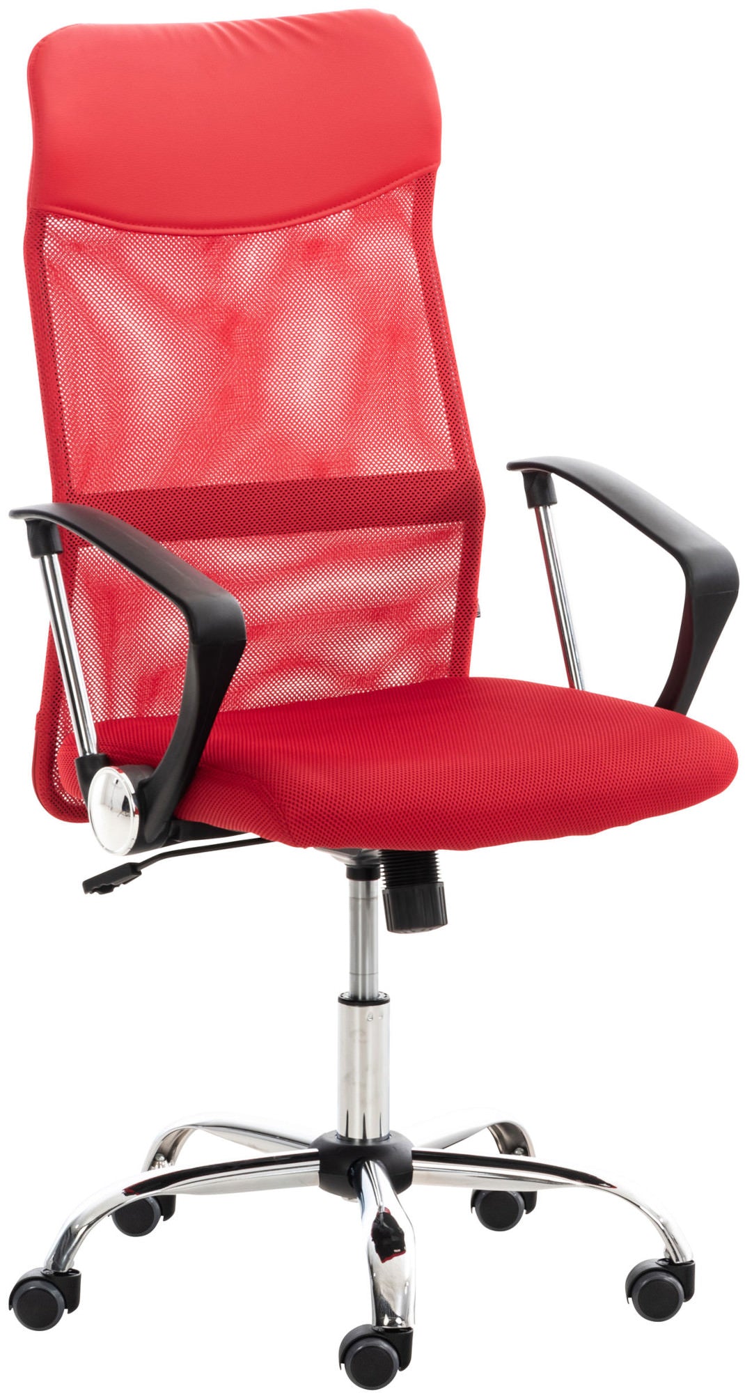 Verstelbare Ergonomische Bureaustoel - Kantoorchair - Comfortabel Zitgemak Kleur zwart