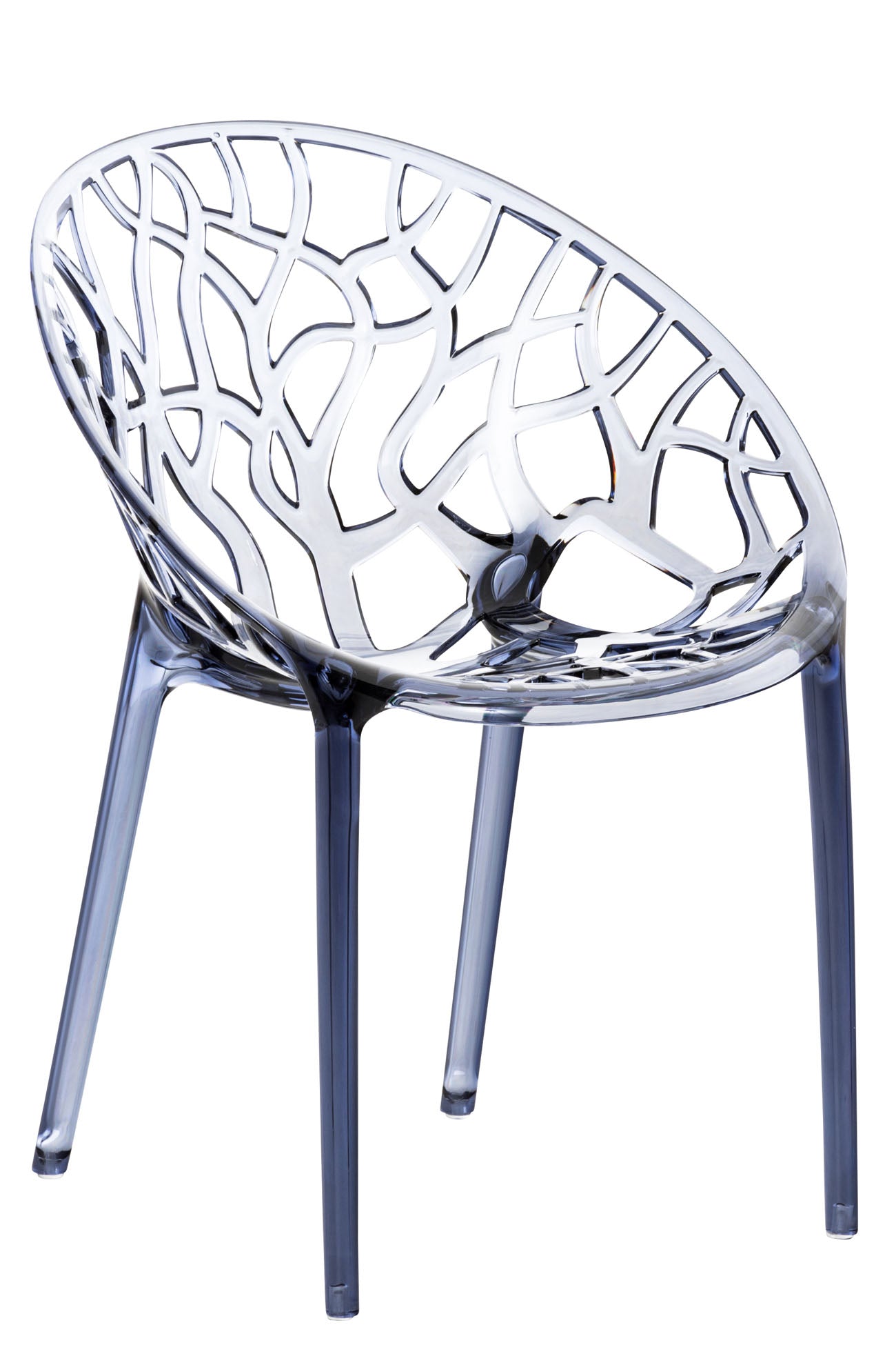 Elegante Stapelstoel - Tuinstoel - Weerbestendig, Lichtgewicht & Stijlvol Design Kleur grijs