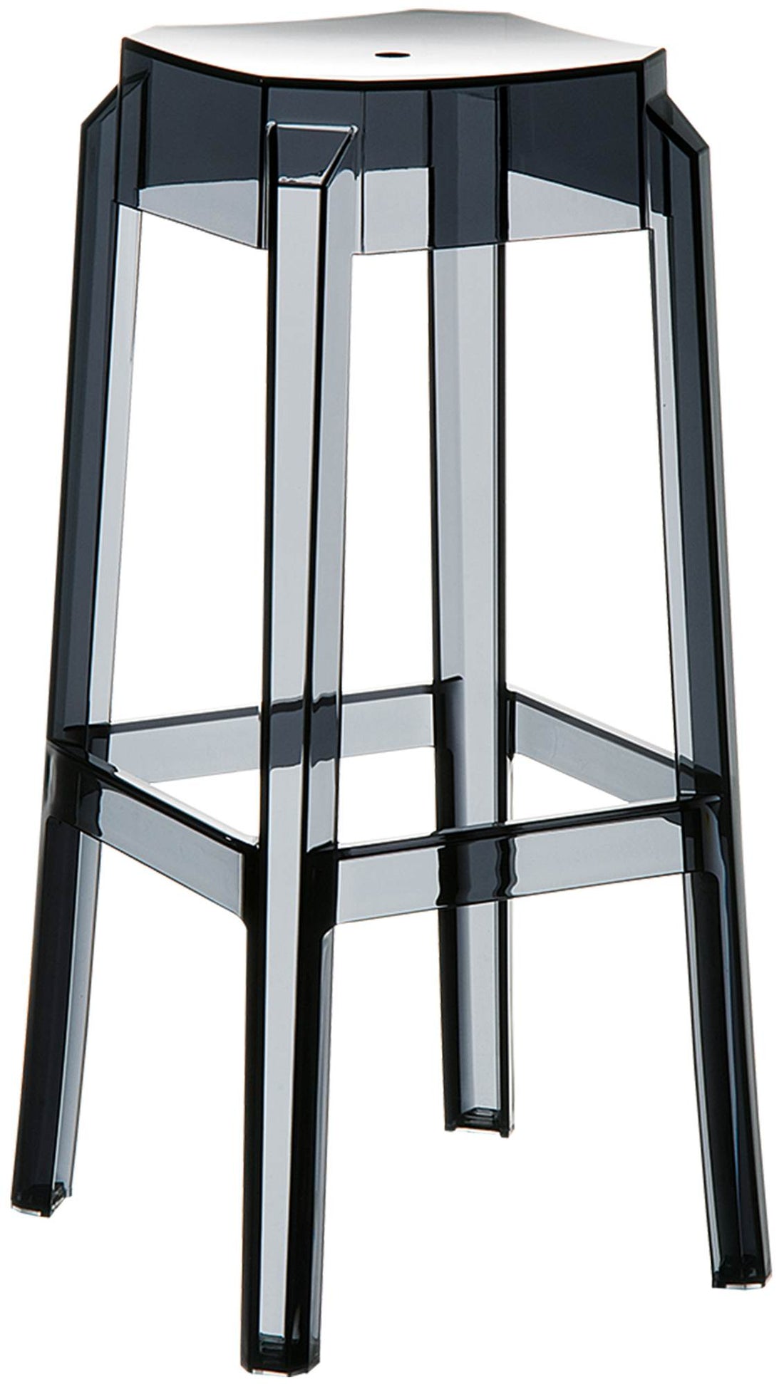 Moderne Barkruk - Design Stoel met Comfort - Weerbestendig, Stapelbaar en UV-bestendig Kleur barnsteen