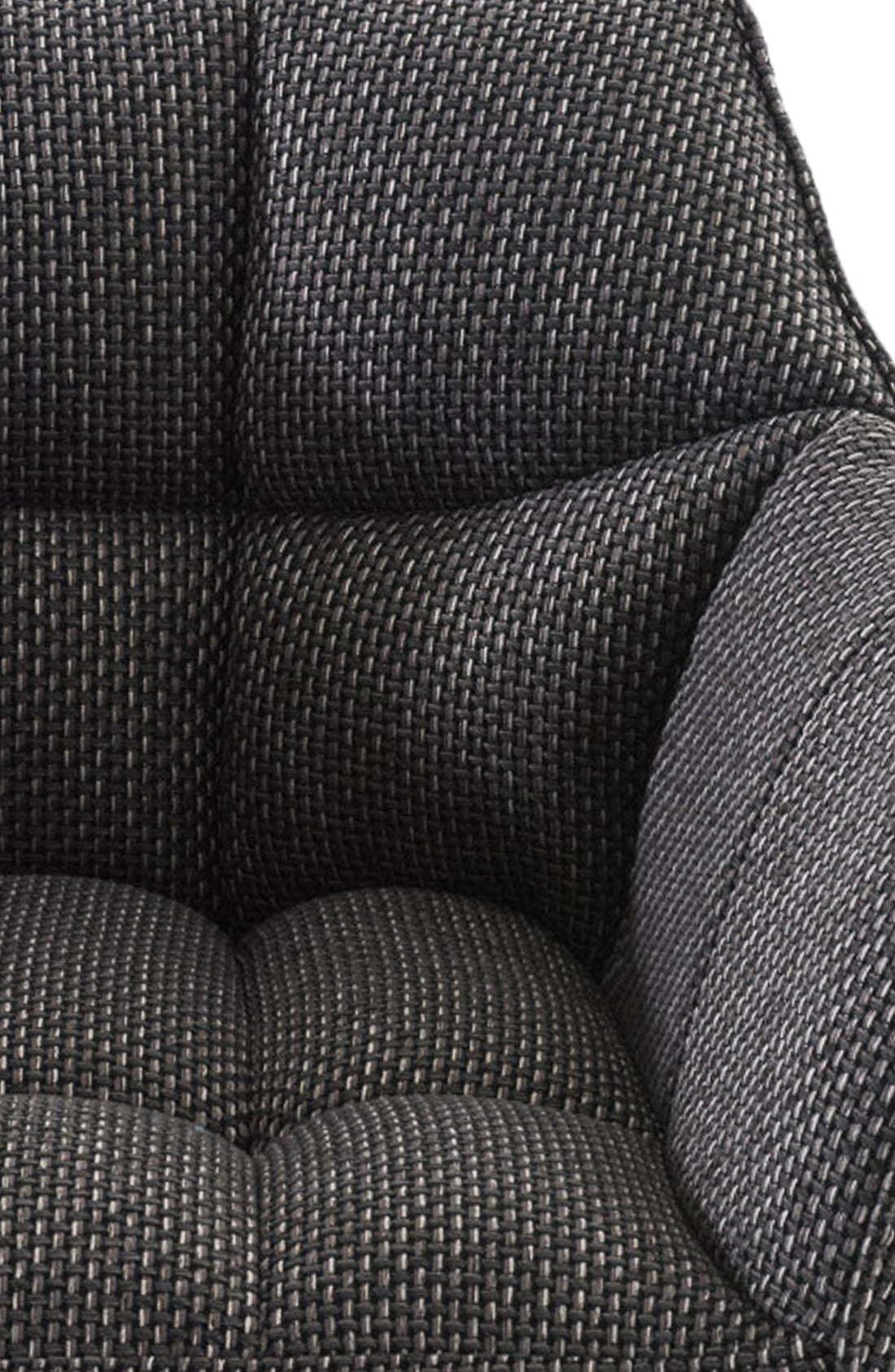 Barkruk met Stoffen Bekleding - Elegante Zitstoel - Optimaal Zitcomfort Kleur titaangrijs