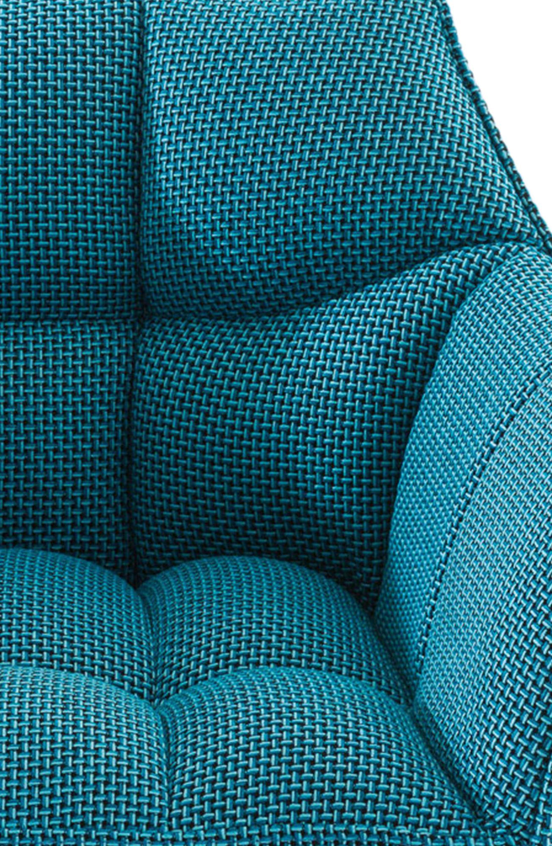 Barkruk - Comfortabele Barstoel, Modieuze Stoffen Bekleding, Roestvrijstalen Frame Kleur turquoise