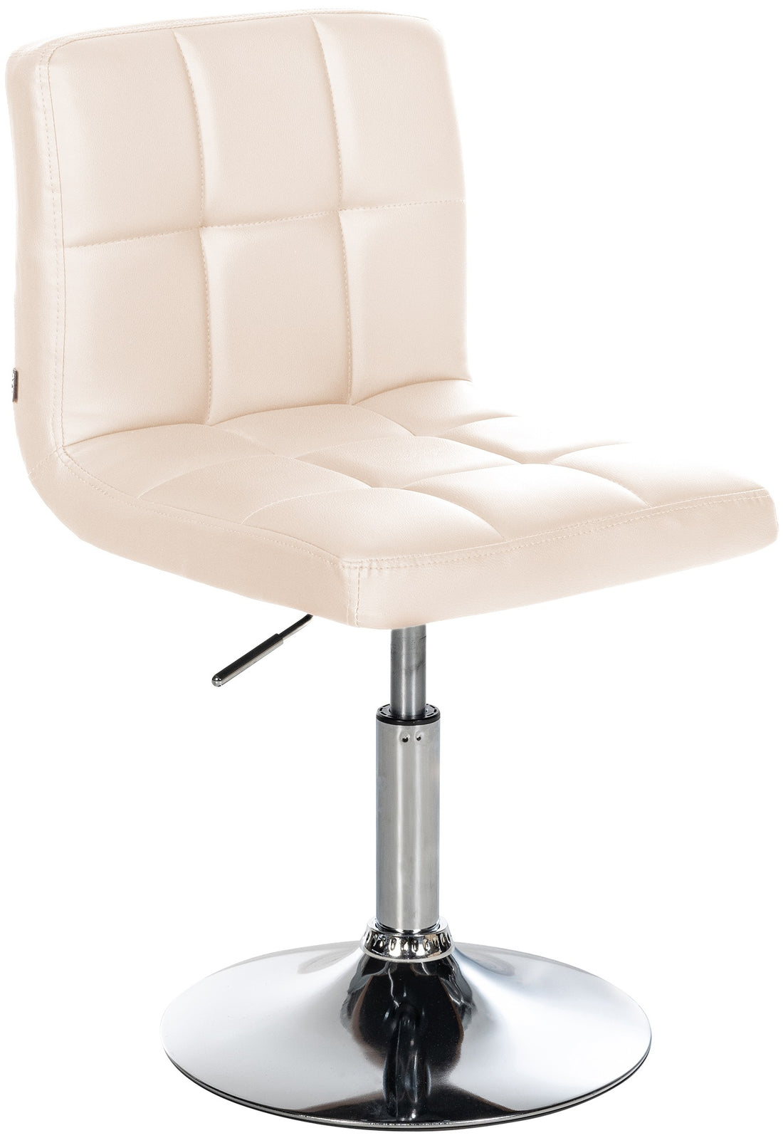 Luxe Lounger van Kunstleer - Stoel - Comfortabel Design, Onderhoudsvriendelijk, 360° Draaibaar Kleur zwart