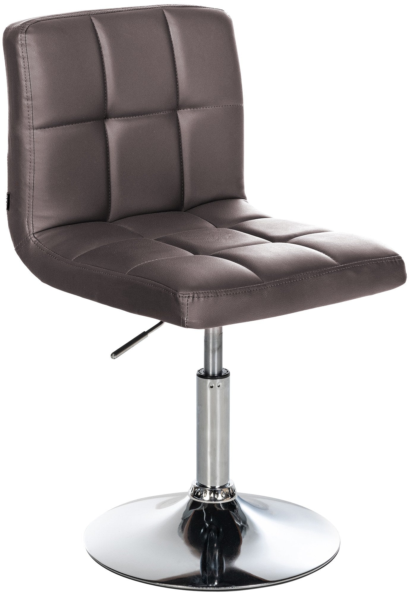 Luxe Lounger van Kunstleer - Stoel - Comfortabel Design, Onderhoudsvriendelijk, 360° Draaibaar Kleur bruin