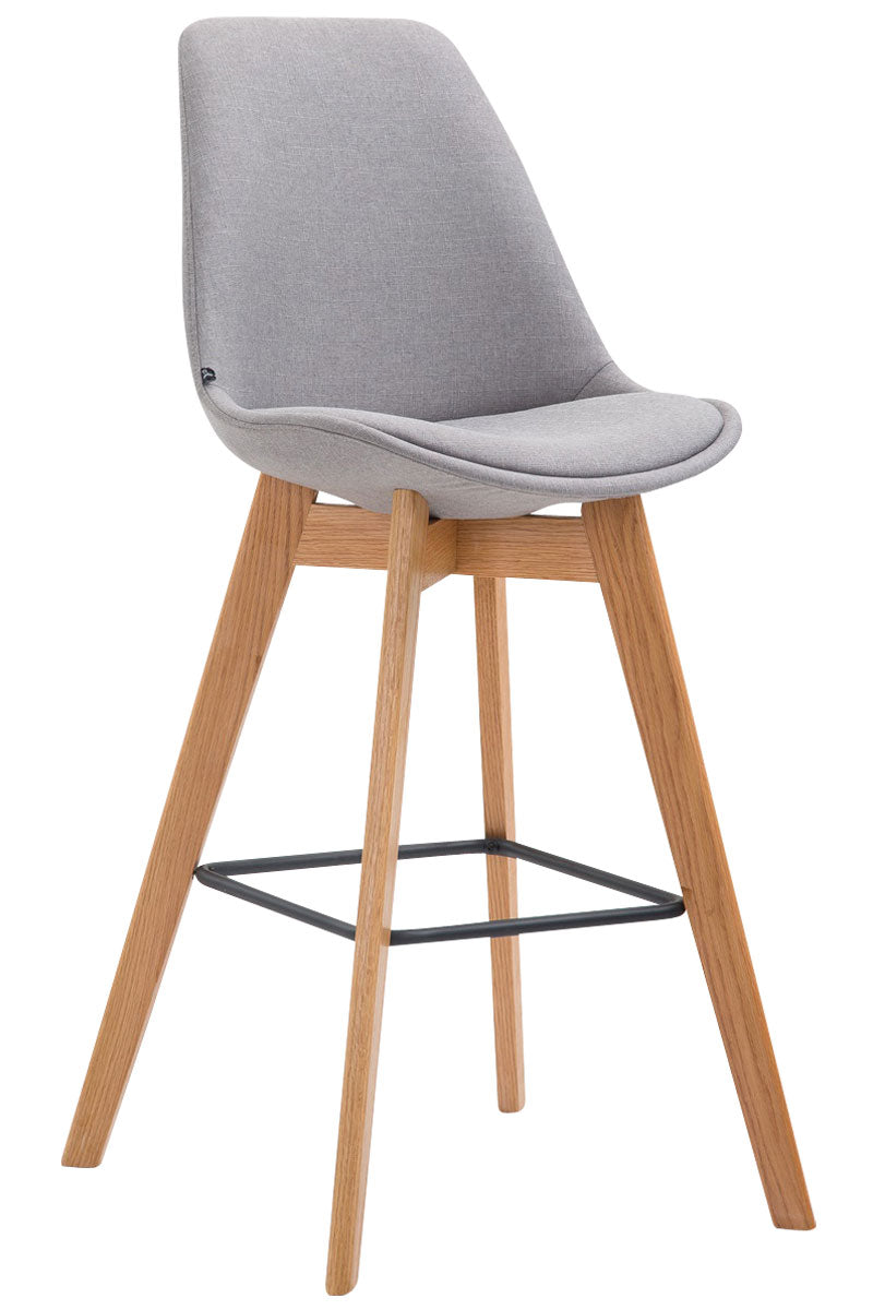 Originele & Gezellige Barkruk - Krukje - Solide & Moderne Design Kleur grijs