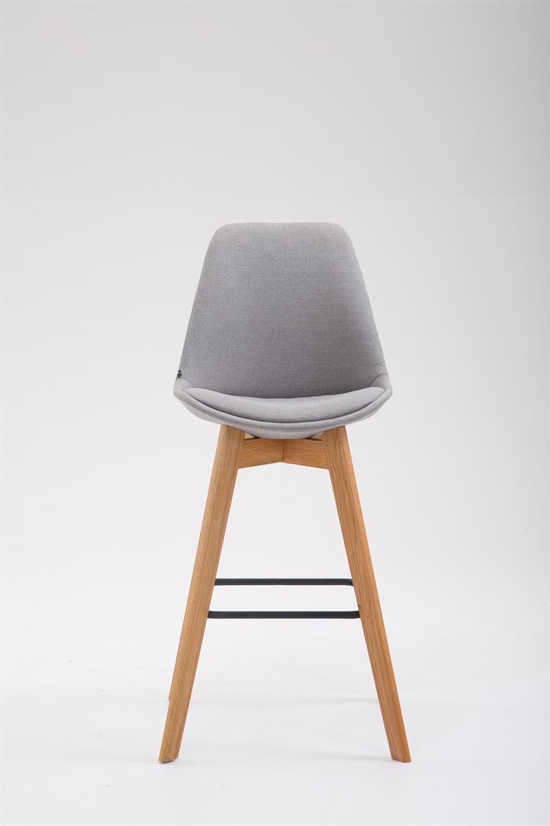 Originele & Gezellige Barkruk - Krukje - Solide & Moderne Design Kleur grijs
