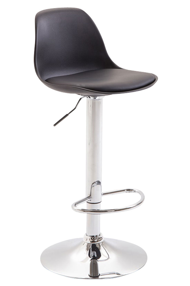 Verstelbare Barkruk - Luxe Kruk - Ergonomisch Zitcomfort Kleur zwart
