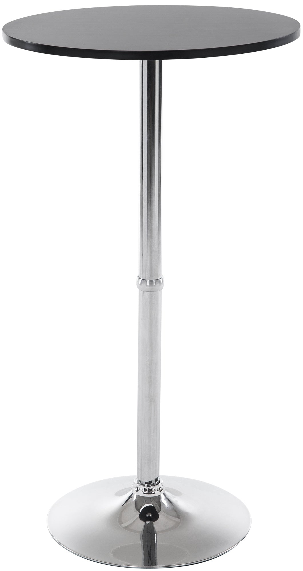 Ronde Statafel 60 cm - Bartafel - Stijlvol & Stabiel Design Kleur zwart