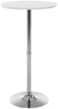 Ronde Statafel 60 cm - Bartafel - Stijlvol & Stabiel Design Kleur wit