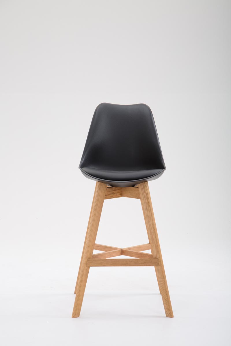 Comfortabele Barkruk - Hoogwaardige Kruk - Moderne Uitstraling, Perfect voor Thuis Kleur zwart