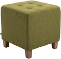Zitkruk, Poef - Moderne Elegant Design met Duurzame Stofbekleding, Comfort en Stevigheid Kleur groen