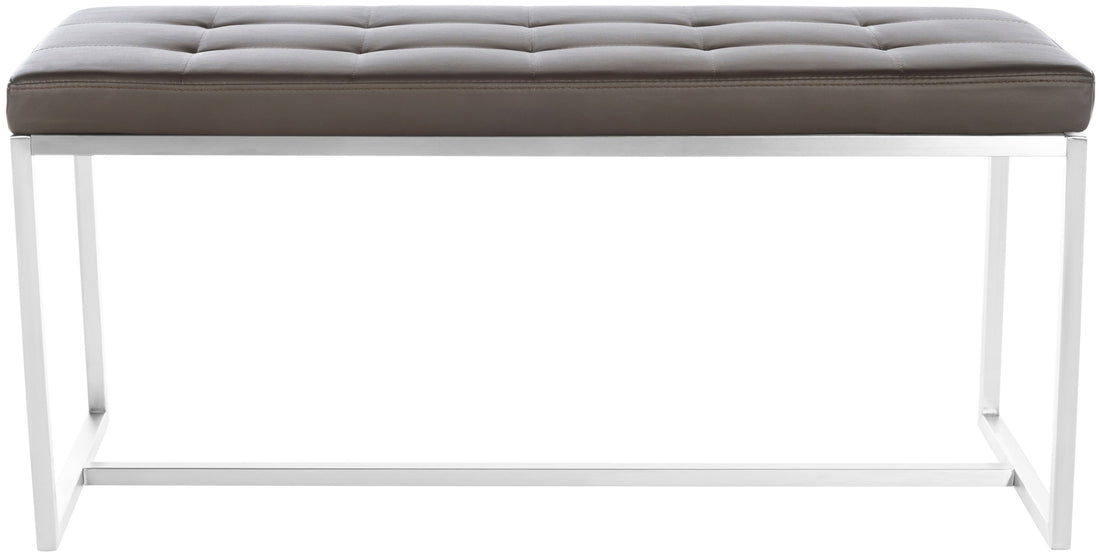 Gestoffeerde Zitbank - Comfortabele Bank - Individueel Ontwerp Mogelijk Kleur bruin