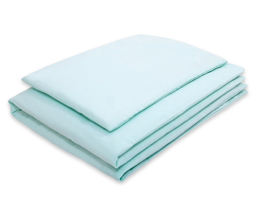 2-delig babybeddengoed set - katoenen wiegbeddengoed - huidvriendelijk en comfortabel