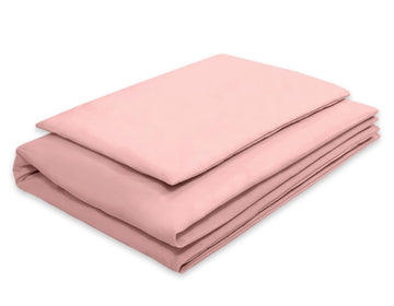 Baby bedtextiel set, beddengoed, huidvriendelijk katoen – optimaal slaapcomfort – pastelroze