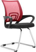 Elegante Schommelstoel - Relaxstoel - Hoog Zitcomfort en Tijdloos Design Kleur rood
