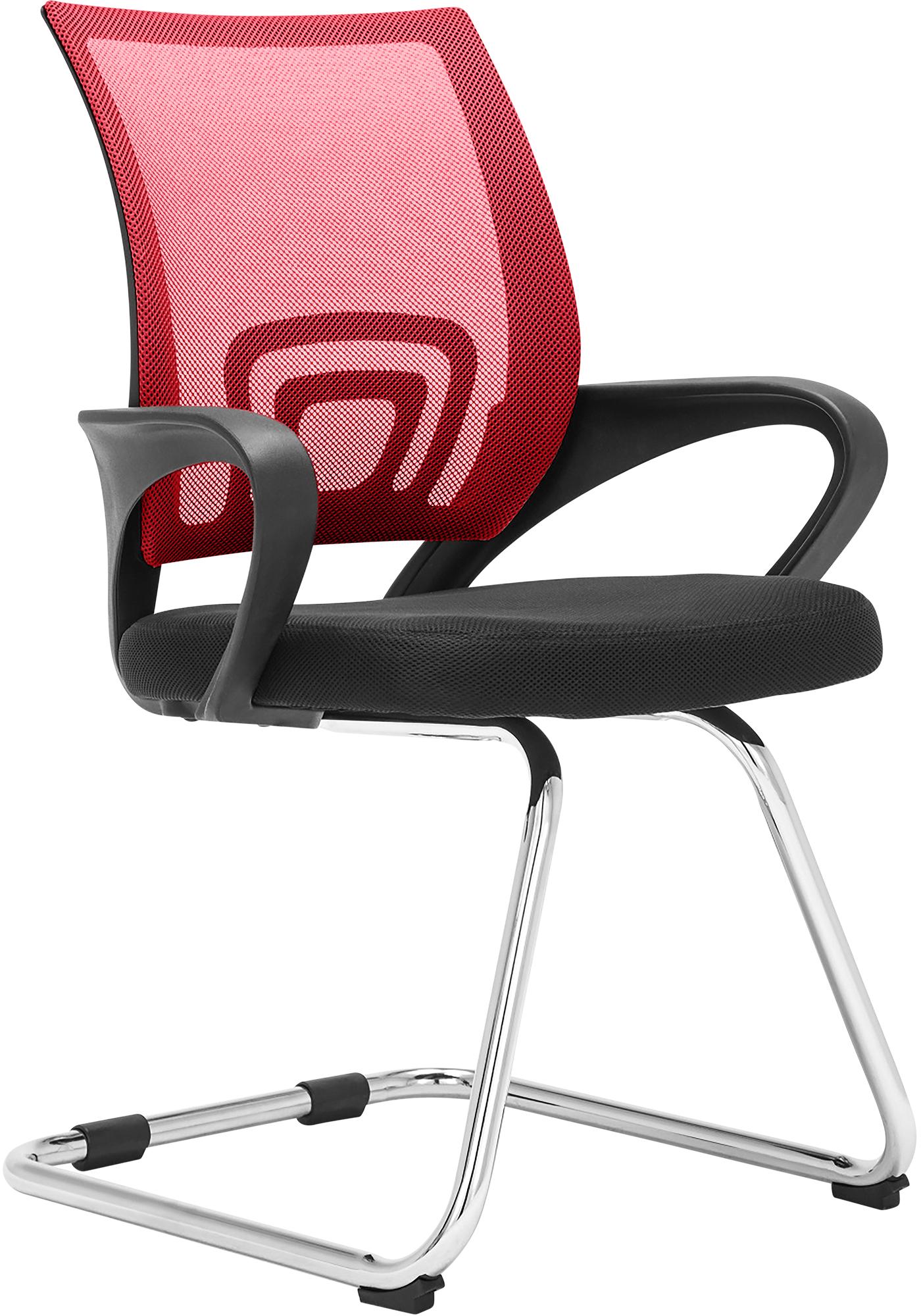 Elegante Schommelstoel - Relaxstoel - Hoog Zitcomfort en Tijdloos Design Kleur rood