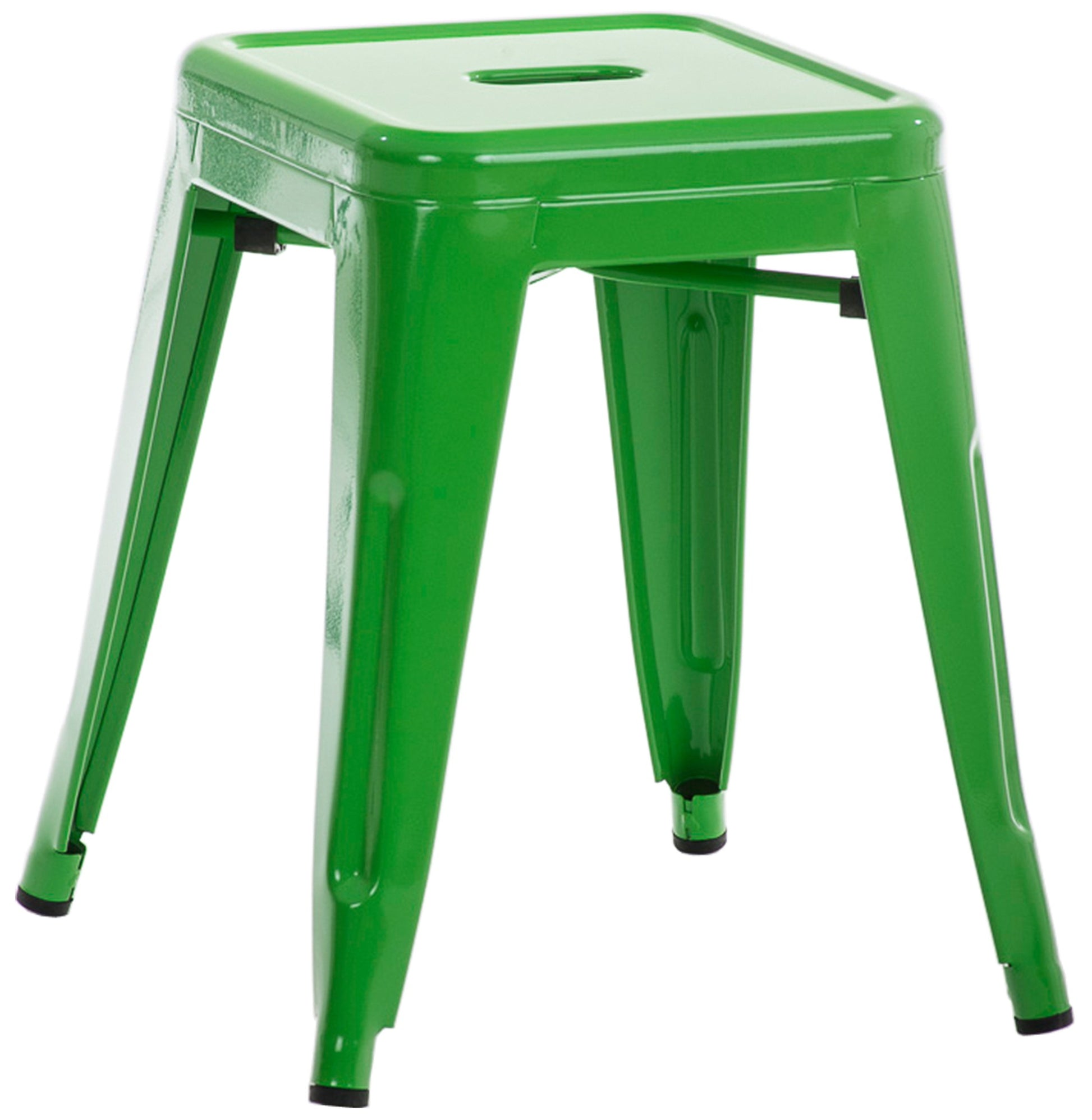 Moderne Stapelbare Kruk - Barkruk - Ruimtebesparend ontwerp Kleur groen