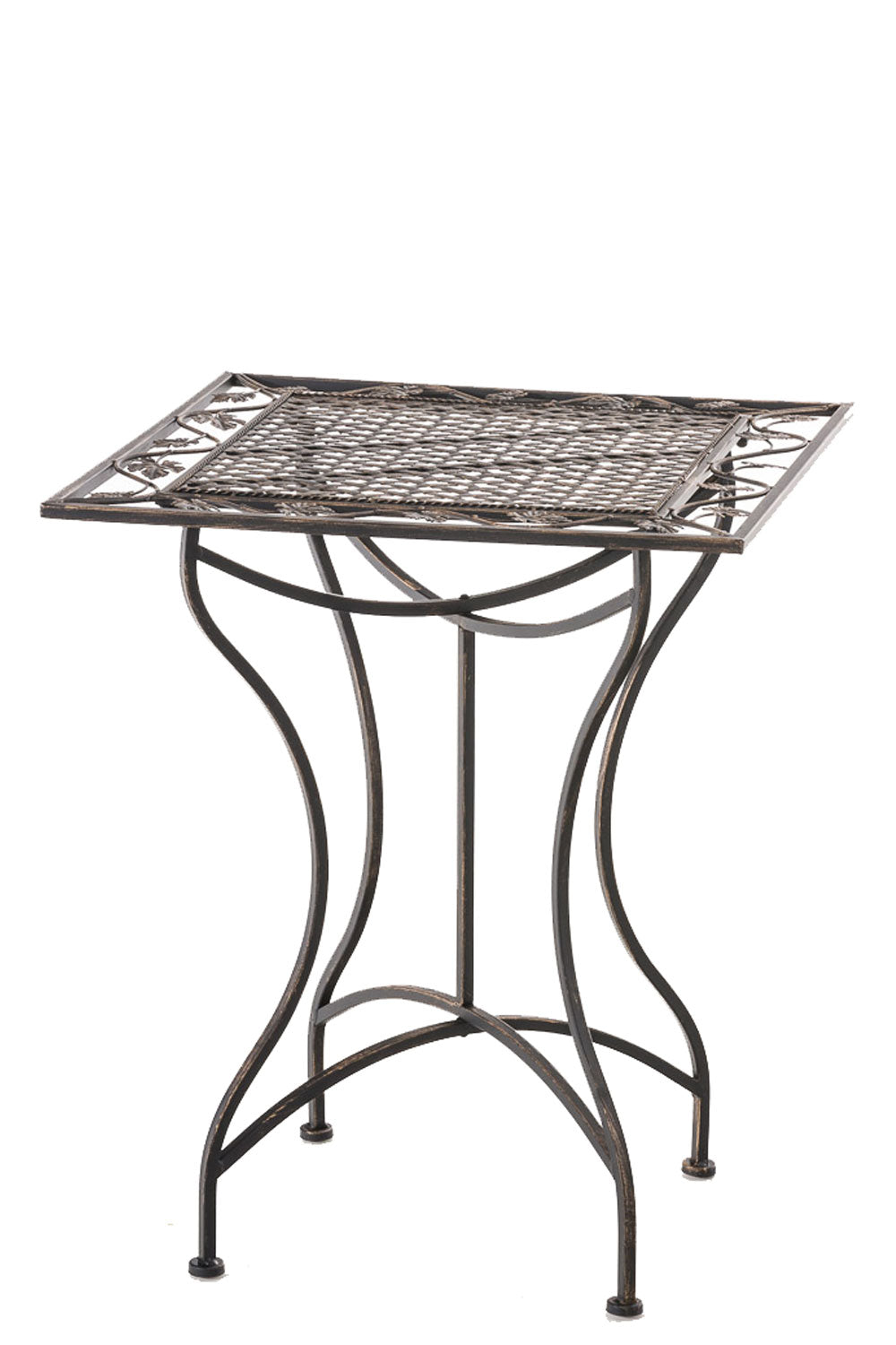 Nostalgische IJzeren Tafel - Vintage Stijl - Extreem Stabiel Kleur bronzen