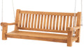 Teakhouten Schommelbank - Tuin Relaxmeubel - Duurzaam en Stijlvol Design Kleur teak Maat