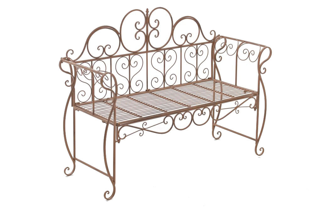Tuinbank - Zitbank - Eenvoudige Montage, Tijdloze Eye-catcher Kleur bronzen