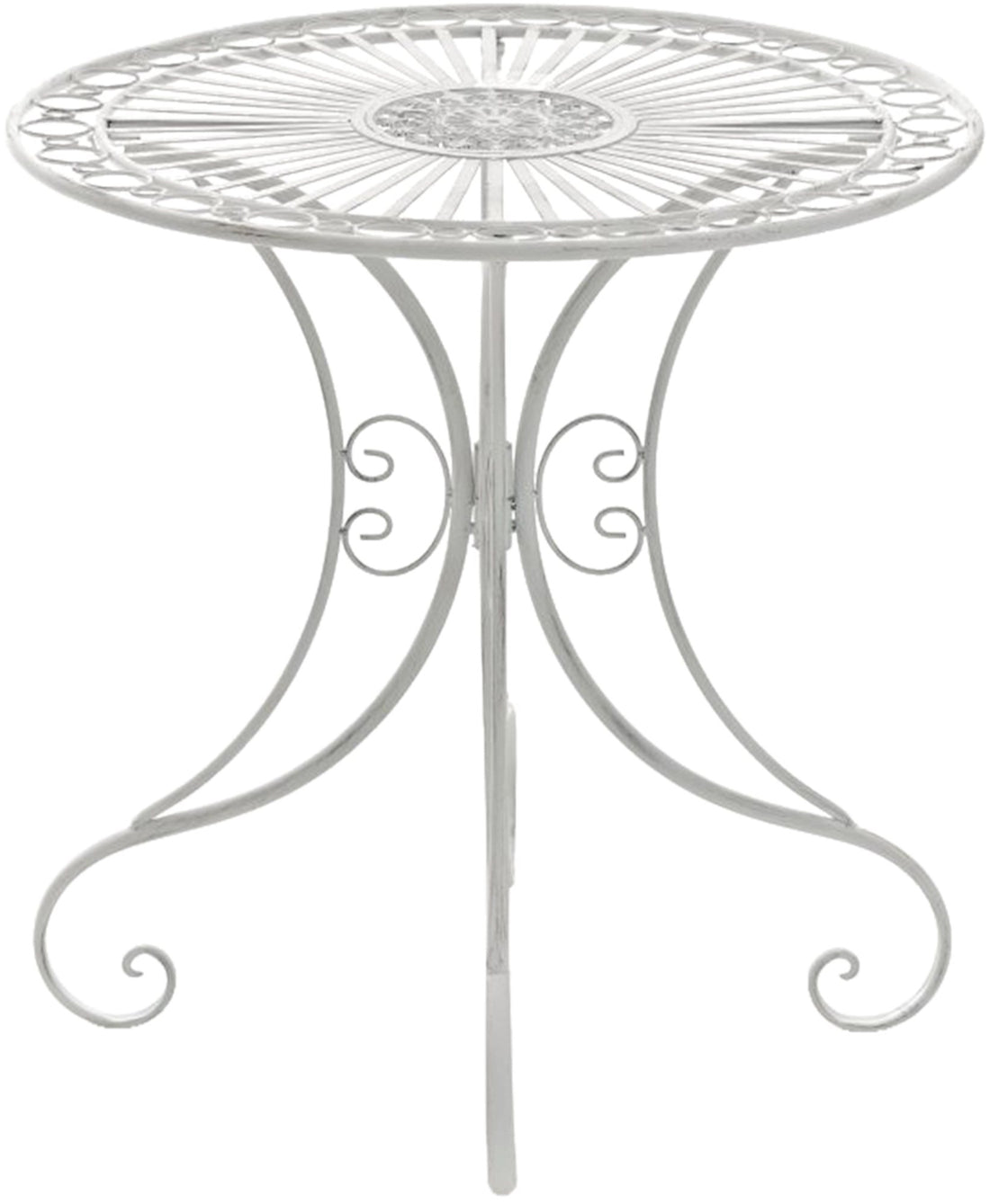 Nostalgische Tuin Tafel - Retro Eettafel, Handgemaakte Stabiliteit voor Kleine Ruimtes Kleur antiek bruin