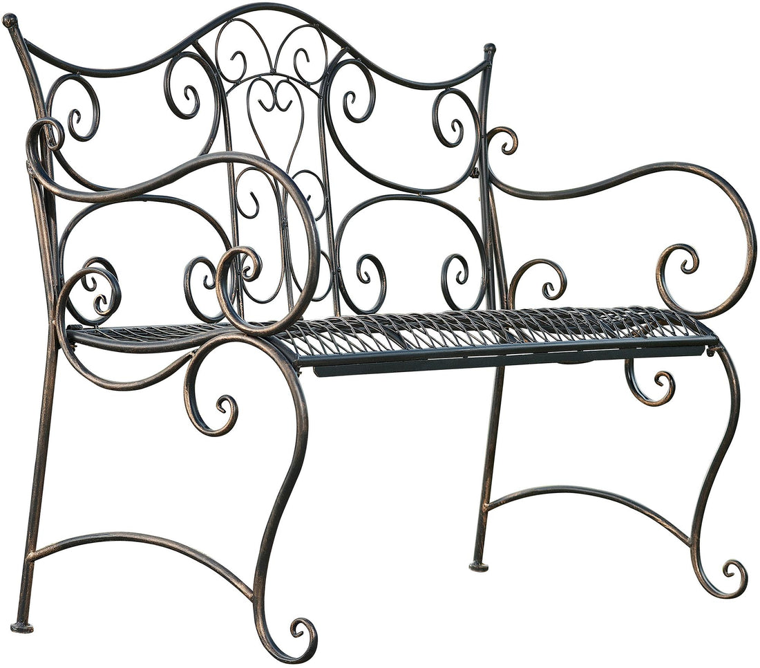 Tuinbank - Elegante Bank - Tijdloze Eyecatcher in de Serre Kleur bronzen